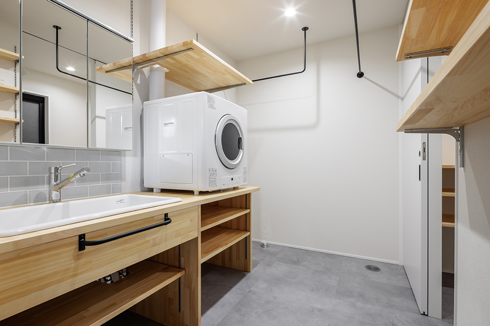 空いたスペースも活用して収納力アップ