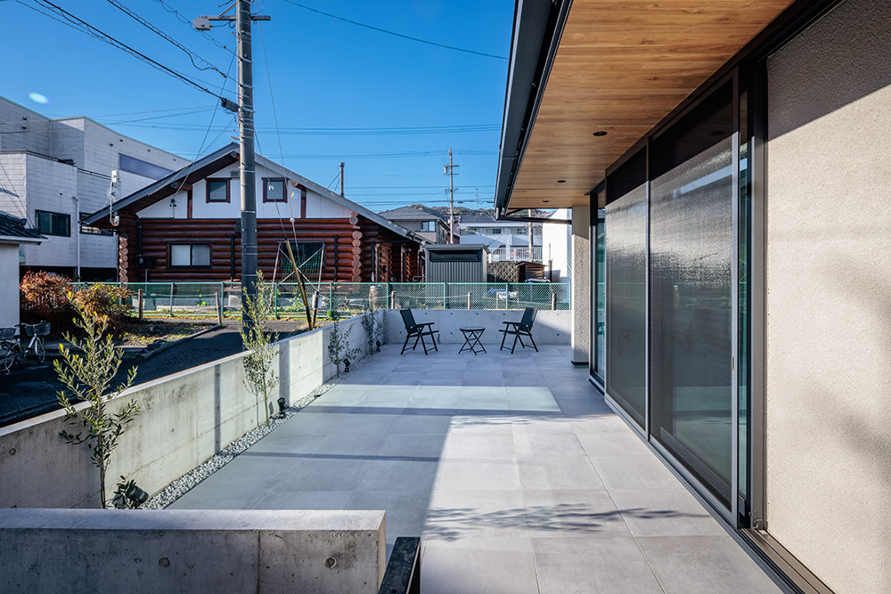 タイルデッキ
タイルテラス