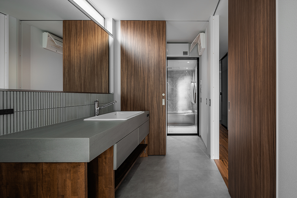 洗面カウンター