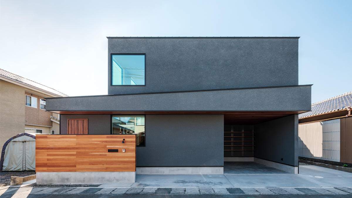 片流れ屋根の外観実例集。デザインのポイントも解説!