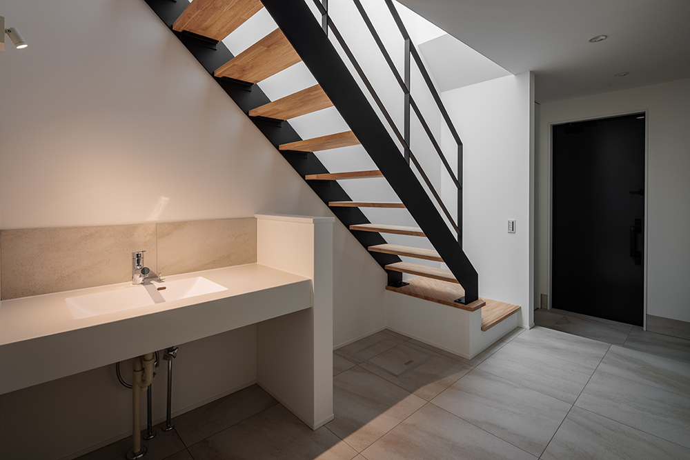 カウンター一体型